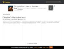 Tablet Screenshot of criabooks.com